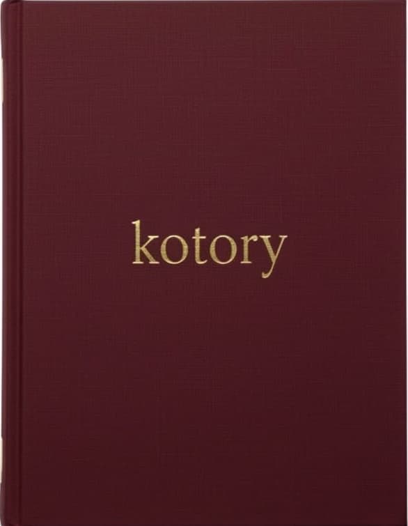 レッド表紙の本